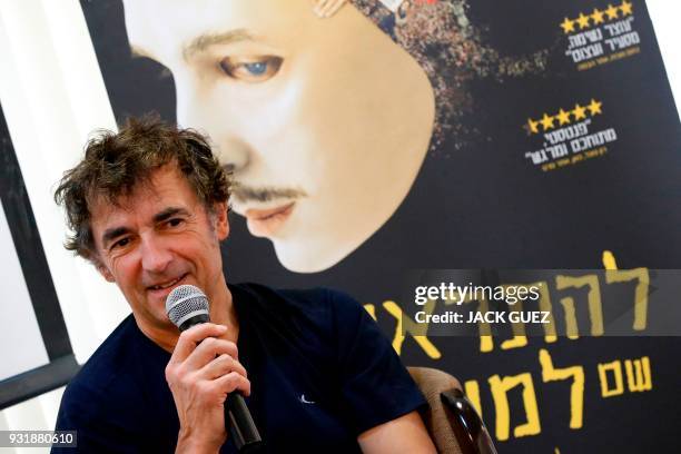 French actor, film director, and screenwriter Albert Dupontel, whose film "Au Revoir Là Haut" opens the 15th French Film Festival in Israel, talks to...