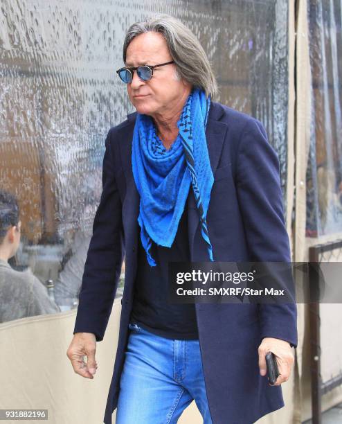 Mohammed Hadid is seen on March 13, 2018 in Los Angeles, CA.