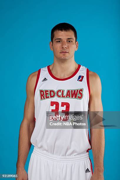Matt Clement of the Maine Red Claws poses during media day November 16, 2009 in Portland, Maine. NOTE TO USER: User expressly acknowledges and agrees...