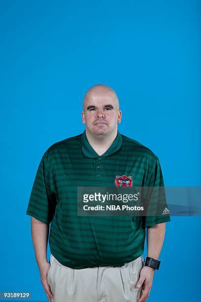 Mike Procopio, Assistant Coach of the Maine Red Claws poses during media day November 16, 2009 in Portland, Maine. NOTE TO USER: User expressly...