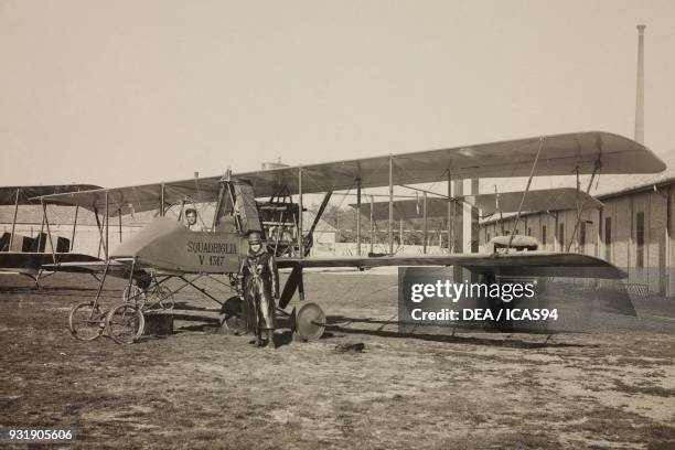 Voisin III seaplane, 3rd Fighter Group, World War I, Italy, 20th century.