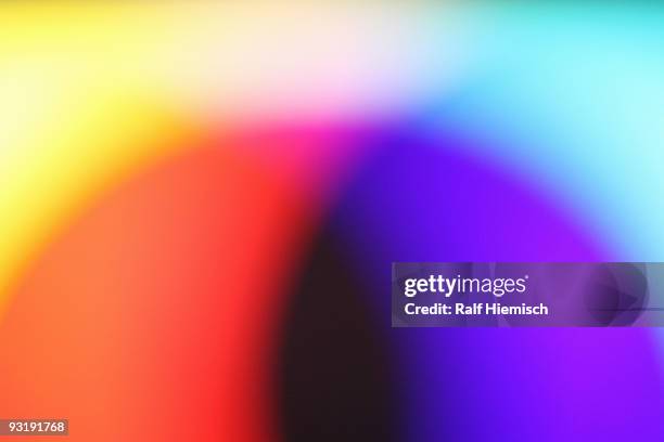 color spectrum - diagramme de venn photos et images de collection