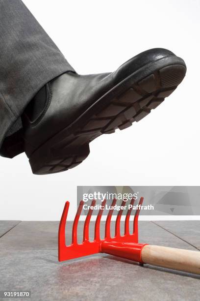 Stepping On Rake Photos and Premium High Res Pictures - Getty Images