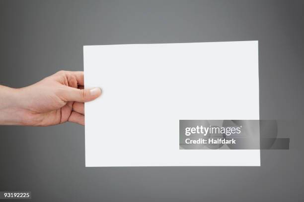 Hand Rested On Paper 49,478 Hand Holding Paper Stock Photos, High-Res Pictures, and Images ...