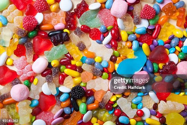 candies - sweet stockfoto's en -beelden