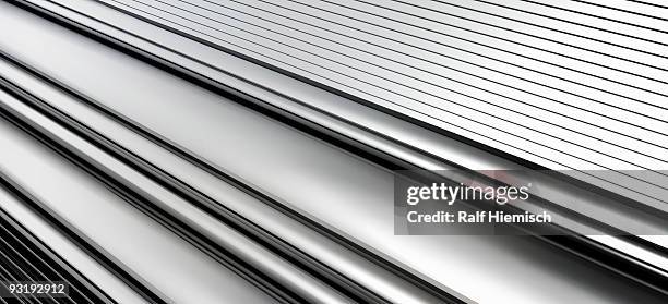 abstract metal plains - chrome stock illustrations