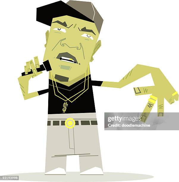 sup dawg? - rap cartoon stock illustrations