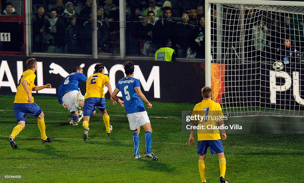 Italy v Sweden - International Friendly