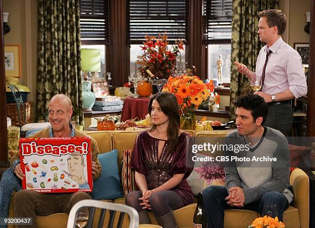 Slapsgiving 2: Revenge of the Slap" -- Robin , Ted , Barney , Lily and Marshall celebrate Thanksgiving, with Lily's estranged father on, HOW I MET...