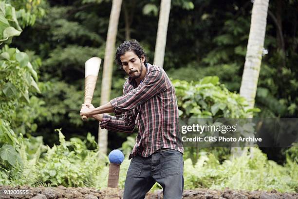 John Fincher, during the immunity challenge, "Nut Cracker", during the eighth episode of SURVIVOR: SAMOA, Thursday, Nov 5 on the CBS Television...