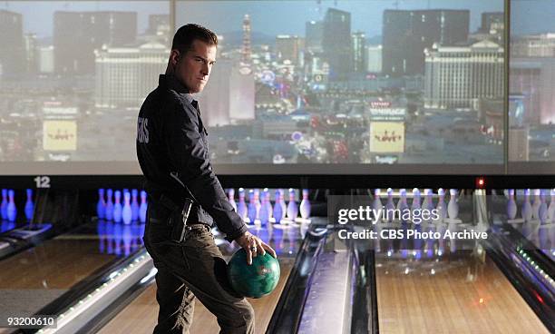 Lover's Lane" -- Nick re-enacts what might have happened to a murder victim at a bowling alley, on CSI: CRIME SCENE INVESTIGATION, Thursday, Nov. 19...