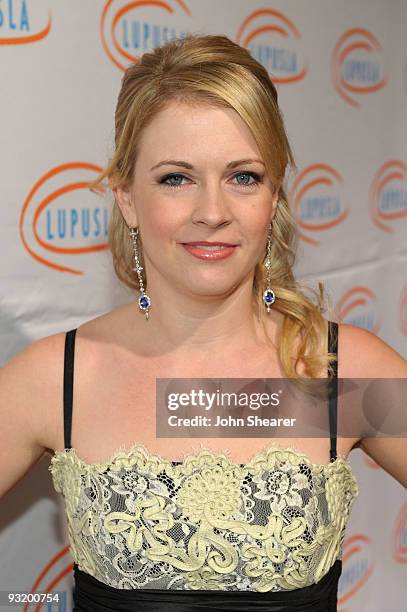 Honoree Melissa Joan Hart attends the 7th Annual Bag Ladies Luncheon benefitting Lupus LA at Beverly Wilshire Four Seasons Hotel on November 18, 2009...