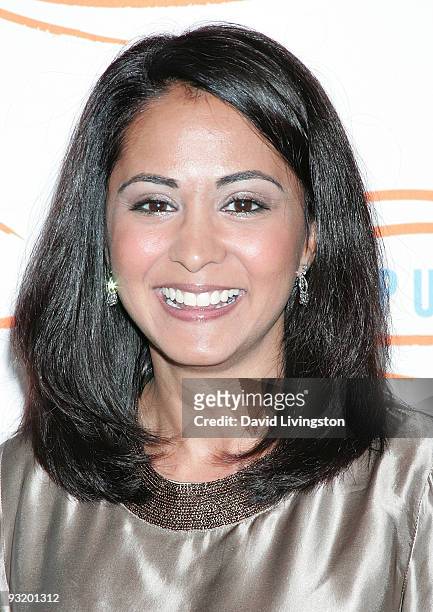 Actress Parminder Nagra attends the 7th Annual Lupus LA Bag Ladies Luncheon at the Beverly Wilshire Four Seasons Hotel on November 18, 2009 in...