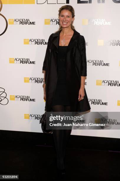 Anne Igartiburu attends the 'Academia del Perfume' awards on November 18, 2009 in Madrid, Spain.