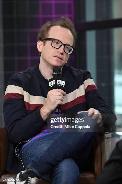 Gregg Gethard speaks at the Build Studio on March 14, 2018 in New York City.