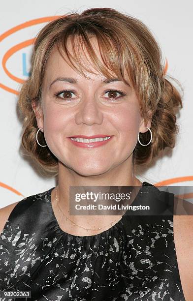 Actress Megyn Price attends the 7th Annual Lupus LA Bag Ladies Luncheon at the Beverly Wilshire Four Seasons Hotel on November 18, 2009 in Beverly...