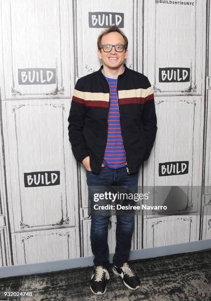 Actor/comedian Chris Gethard visits Build Series to discuss 'The Chris Gethard Show' at Build Studio on March 14, 2018 in New York City.