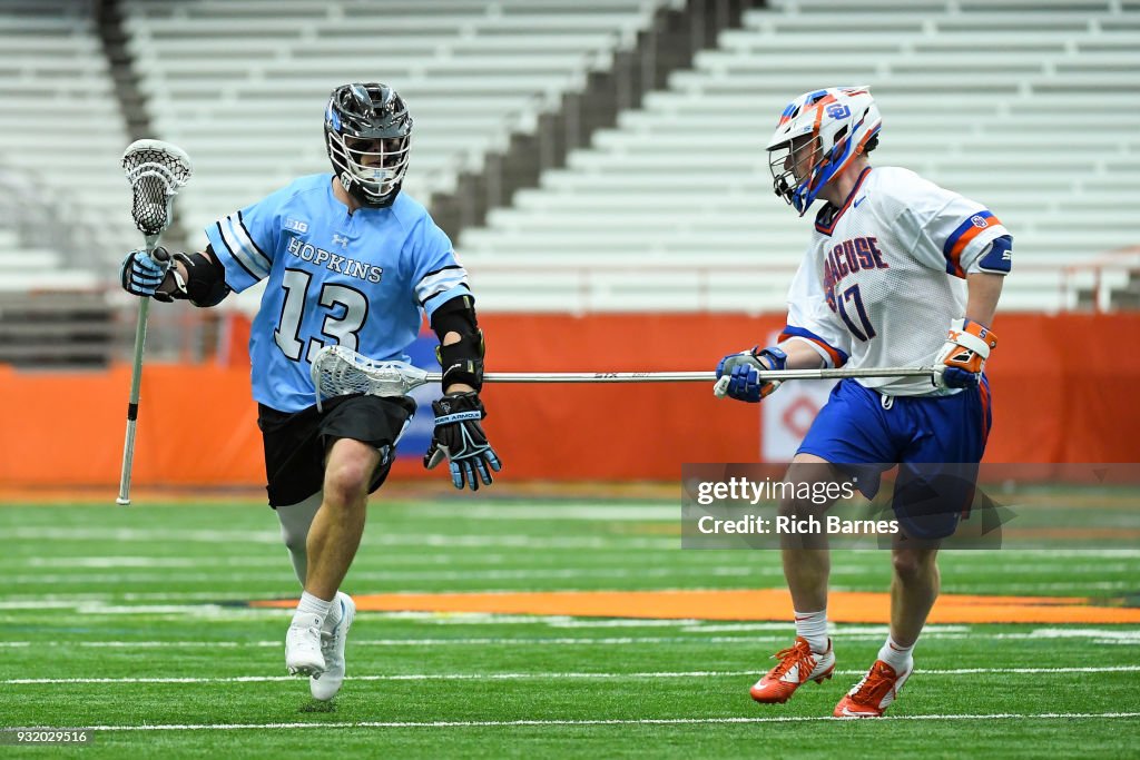 Johns Hopkins v Syracuse