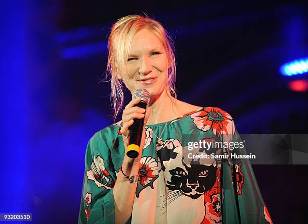 Jo Whiley hosts Mencap's Little Noise Sessions at the Union Chapel on November 18, 2009 in London, England.