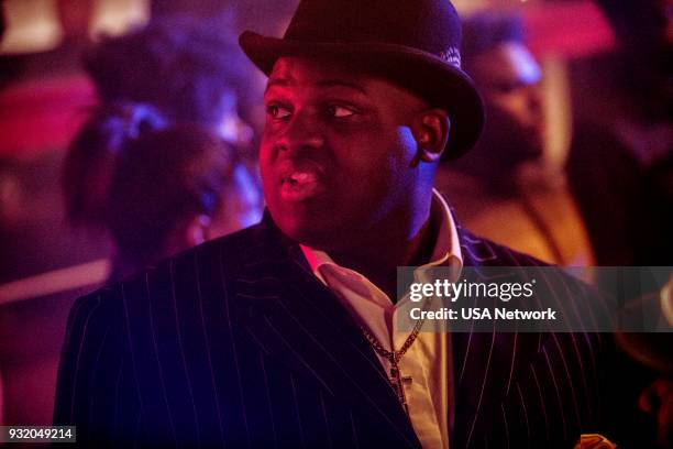 Take your Best Shot" Episode 104 -- Pictured: Wavyy Jonez as Christopher 'Biggie' Wallace --