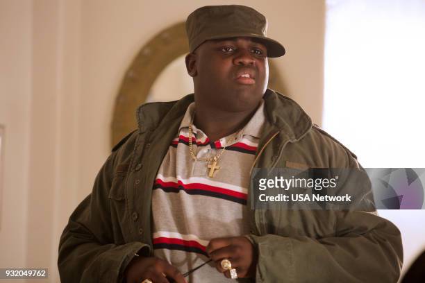 The Art of War" Episode 105 -- Pictured: Wavyy Jonez as Christopher "Biggie" Wallace --