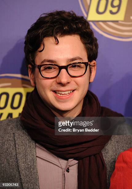 Musician Jeff Apruzzes of Passion Pit attends the 2009 mtvU Woodie Awards at Roseland Ballroom on November 18, 2009 in New York City.