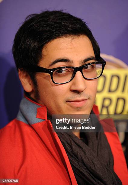 Musician Ayad Al Adhamy of Passion Pit attends the 2009 mtvU Woodie Awards at Roseland Ballroom on November 18, 2009 in New York City.