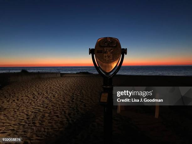 sunset beach in cape may, nj - delaware bay stock pictures, royalty-free photos & images