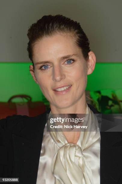 Stella Tennant attends party to celebrate launch of new Prada book on November 18, 2009 in London, England.