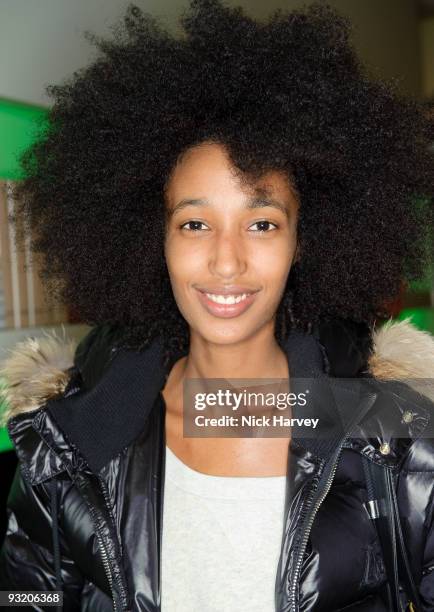 Julia Sarr-Jamois attends party to celebrate launch of new Prada book on November 18, 2009 in London, England.