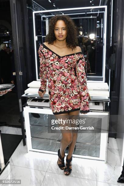 Malaika Firth attends the Tom Ford Beauty event celebrating the launch of Tom Ford Extreme with Karen Elson and Ismaya French in partnership with...