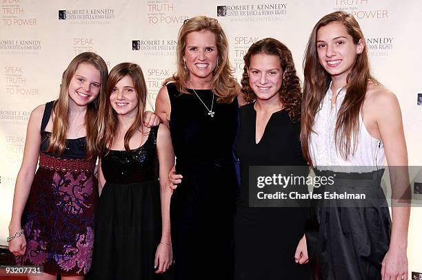 Human rights activist Kerry Kennedy attends the RFK Center Ripple of Hope Awards dinner at Pier Sixty at Chelsea Piers on November 18, 2009 in New...