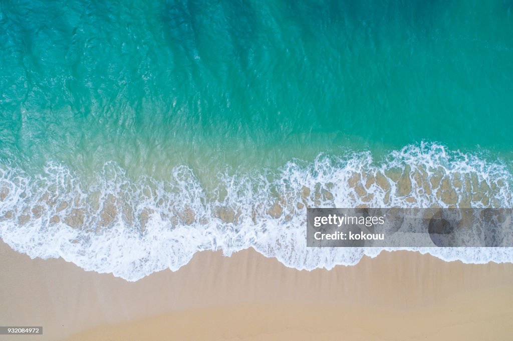 海と島。