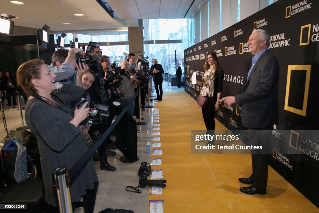 National Geographic "One Strange Rock" World Premiere