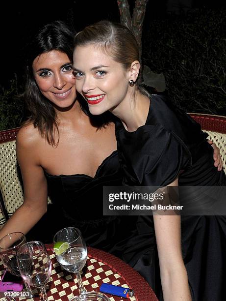 Actresses Jamie-Lynn Sigler and Jaime King attend the GQ "Men Of The Year" party held at Chateau Marmont on November 18, 2009 in Hollywood,...