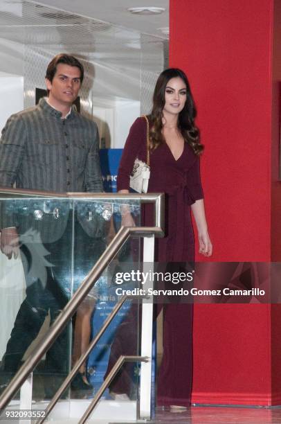 Juan Carlos Valladares and Ximena Navarrete attend the red carpet of the movie "108 costuras" during the Guadalajara International Film Festival 2018...