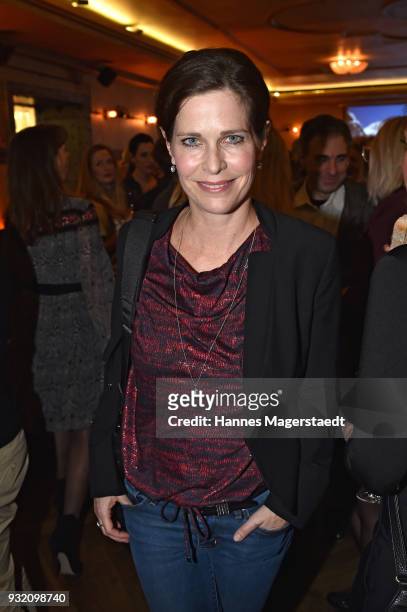Ursula Buschhorn during the NdF after work press cocktail at Parkcafe on March 14, 2018 in Munich, Germany.