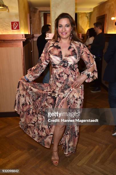 Julia Dahmen during the NdF after work press cocktail at Parkcafe on March 14, 2018 in Munich, Germany.