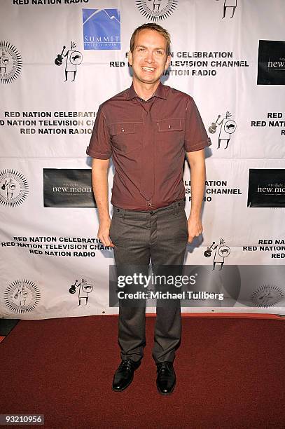 Actor Michael Dean Shelton attends a screening of the new movie "The Twilight Saga: New Moon" at the closing night gala of the 6th Annual Red Nation...