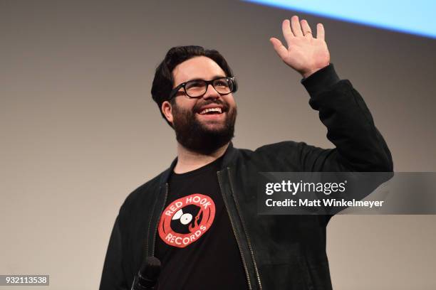 Brett Haley attends the "Hearts Beat Loud" Premiere 2018 SXSW Conference and Festivals at Paramount Theatre on March 14, 2018 in Austin, Texas.