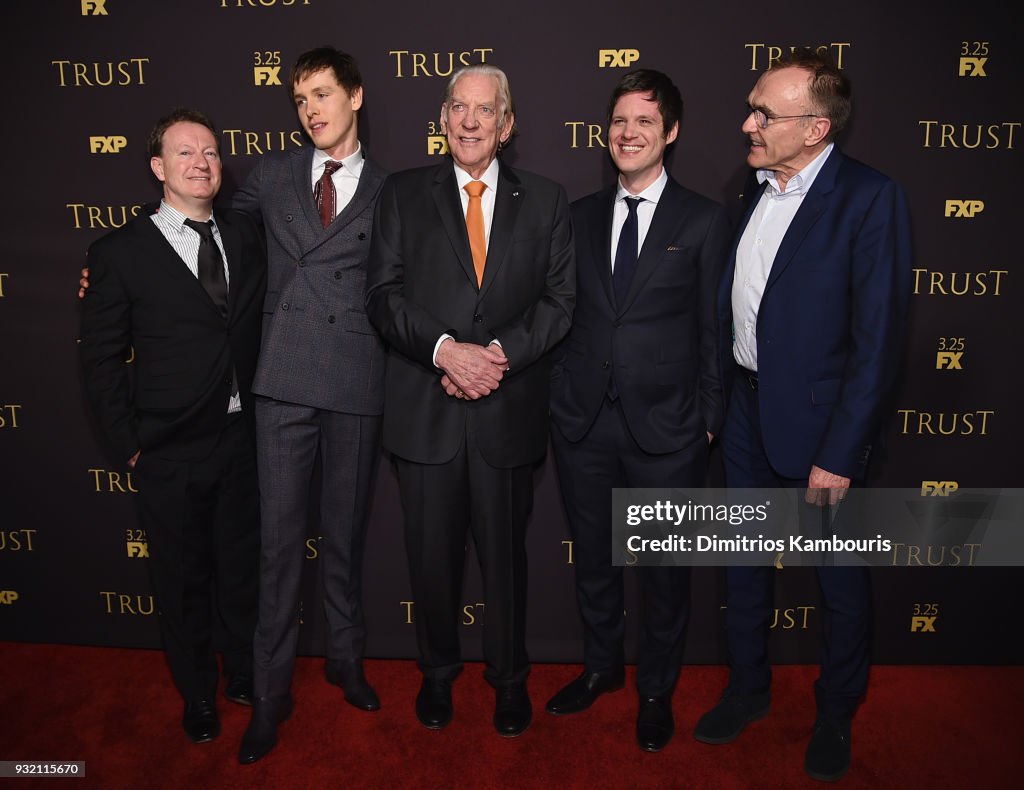 FX Networks' "Trust" New York Screening