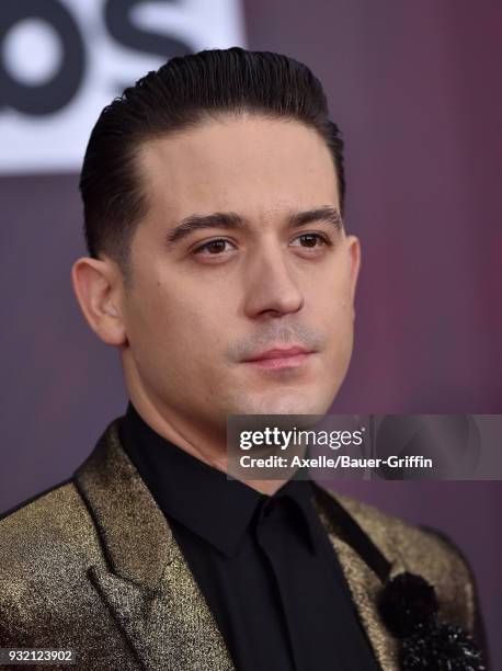Recording artist G-Eazy attends the 2018 iHeartRadio Music Awards at the Forum on March 11, 2018 in Inglewood, California.