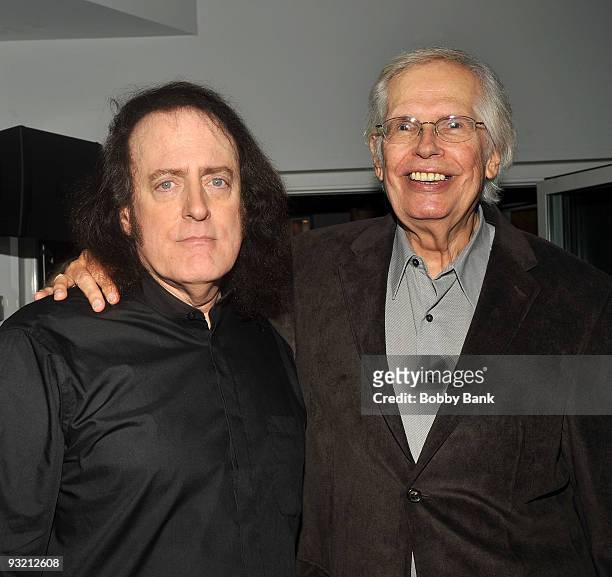 Tommy James and producer Jimmy Wisner attends the "Me, The Mob & The Music: One Helluva Ride with Tommy James & The Shondells" book release party at...