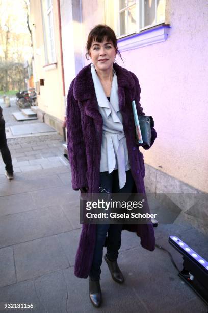 Anja Kruse during the NdF after work press cocktail at Parkcafe on March 14, 2018 in Munich, Germany.