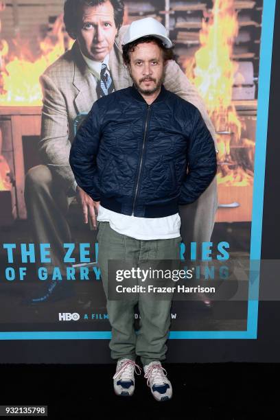 Pauly Shore attends the screening of HBO's "The Zen Diaries Of Garry Shandling" at Avalon on March 14, 2018 in Hollywood, California.