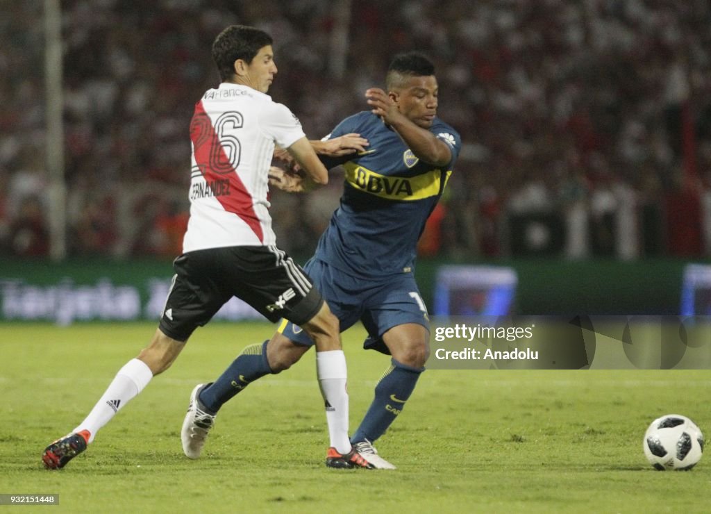 River Plate v Boca Juniors - Supercopa Argentina 2018