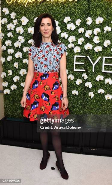 Aline Brosh McKenna attends the CBS Hosts The EYEspeak Summit at Pacific Design Center on March 14, 2018 in West Hollywood, California.