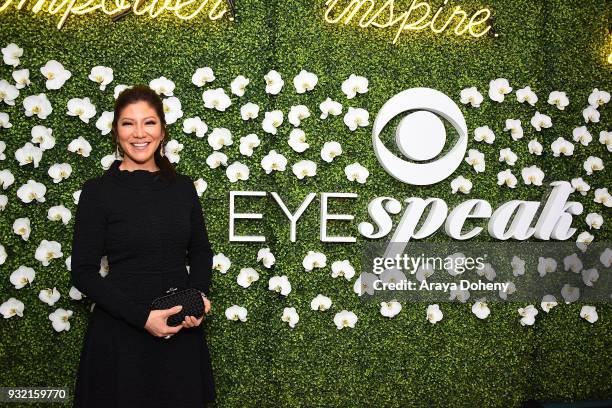 Julie Chen attends the CBS Hosts The EYEspeak Summit at Pacific Design Center on March 14, 2018 in West Hollywood, California.