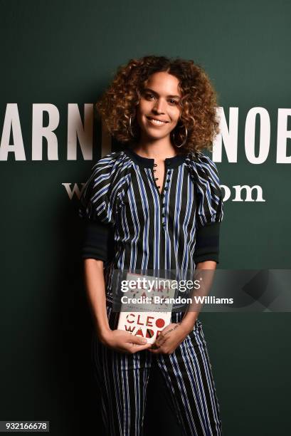 Poet Cleo Wade poses for a portrait before the signing and discussion of her new book "Heart Talk" at Barnes & Noble at The Grove on March 14, 2018...