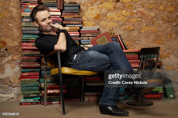 Director Matthew Newton from the film "Who We Are Now" poses for a portrait in the Getty Images Portrait Studio Powered by Pizza Hut at the 2018 SXSW...